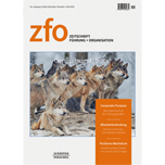 zfo zfo - Zeitschrift Führung + Organisation
