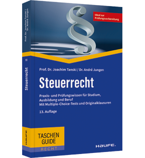Alle Details: Steuerrecht Steuerrecht - Prüfungswissen, Multiple-Choice-Tests, Originalklausuren