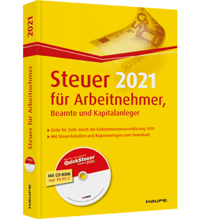 Alle Details: Steuer 2021 für Arbeitnehmer, Beamte und Kapitalanleger - inkl. CD-ROM Steuer 2021 für Arbeitnehmer, Beamte und Kapitalanleger - inkl. CD-ROM