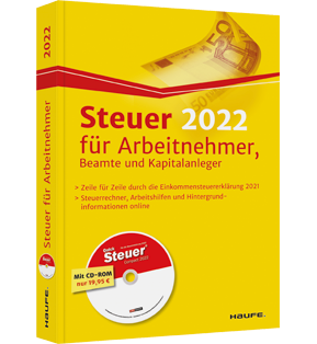 Alle Details: Steuer 2022 für Arbeitnehmer, Beamte und Kapitalanleger - inkl. CD-ROM Steuer 2022 für Arbeitnehmer, Beamte und Kapitalanleger - inkl. CD-ROM