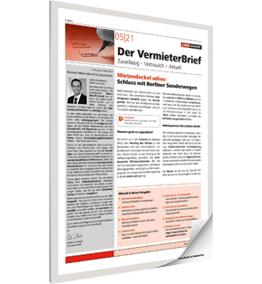 Alle Details: Der VermieterBrief Der VermieterBrief - Der Schnell-Informationsdienst für Vermieter