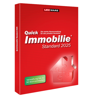 Alle Details: QuickImmobilie 2024 QuickImmobilie 2024 - Die starke Vermieter-Software für die schnelle Abrechnung von bis zu 30 Einheiten!
