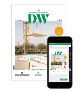 Alle Details: DW Die Wohnungswirtschaft DW Die Wohnungswirtschaft - Das zukunftsweisende Fachmagazin für die Wohnungswirtschaft