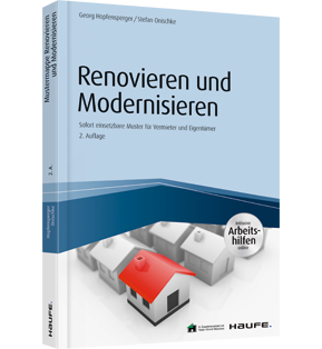 Alle Details: Renovieren und Modernisieren - inkl. Arbeitshilfen online Renovieren und Modernisieren - inkl. Arbeitshilfen online - Sofort einsetzbare Muster für Vermieter und Eigentümer