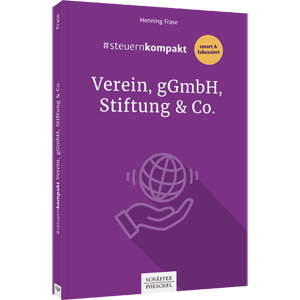 Buchcover #steuernkompakt Verein, gGmbH, Stiftung & Co.