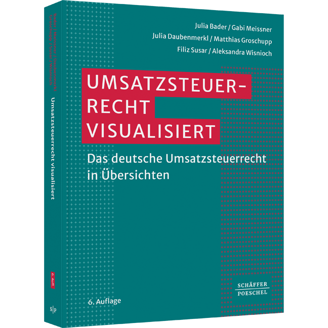 Das deutsche Umsatzsteuerrecht in Übersichten Umsatzsteuerrecht visualisiert - Das deutsche Umsatzsteuerrecht in Übersichten