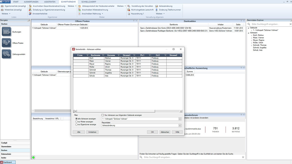 Adressmanagement Adressmanagement
