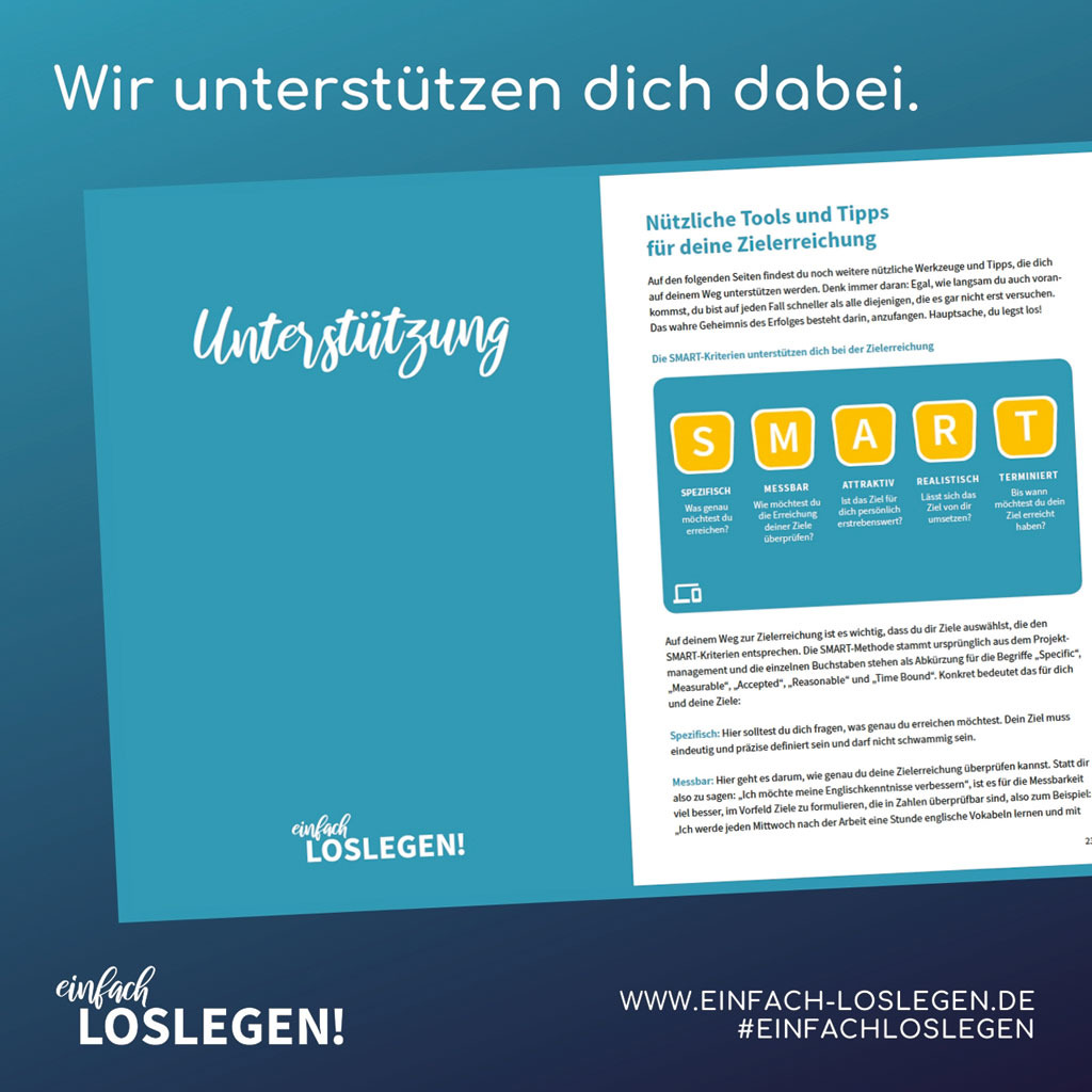 Mit hilfreichen Tipps und Tools zur Zielerreichung Mit hilfreichen Tipps und Tools zur Zielerreichung