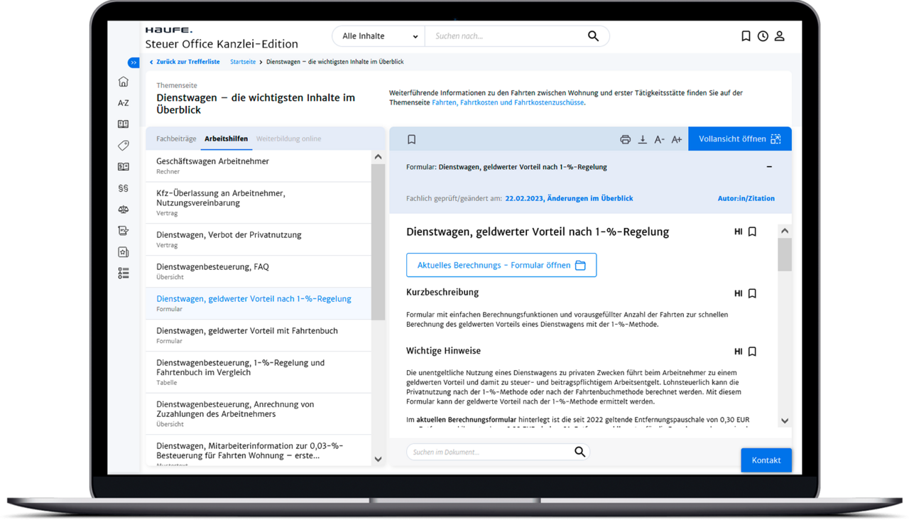 Übersichtsseiten zu den wichtigsten Themen Übersichtsseiten zu den wichtigsten Themen