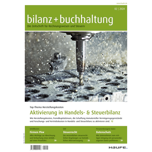 bilanz + buchhaltung - Die Zeitschrift für Ihren Unternehmenserfolg