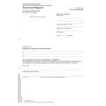 Tod eines Mitglieds: Beendigung der Mitgliedschaft - Pro Bestelleinheit: 20 Vordrucke