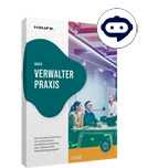 Haufe VerwalterPraxis Gold - Das komplette Fachwissen, praktische Arbeitshilfen und alle Infos zum GEG 2024 – für erstklassige Immobilienverwaltung. Inkl. E-Training „Zertifizierter Verwalter“ und 24 Online-Seminaren.