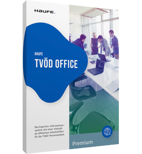 Haufe TVöD Office Premium für die Verwaltung - Die marktführende und umfassende HR-Software für TVöD und TV-V.