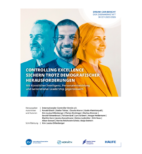 Controlling Excellence sichern trotz demografischer Herausforderungen - Mit Künstlicher Intelligenz, Personalentwicklung und Generational Leadership gegensteuern