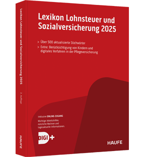 Lexikon Lohnsteuer und Sozialversicherung 2025 plus Onlinezugang