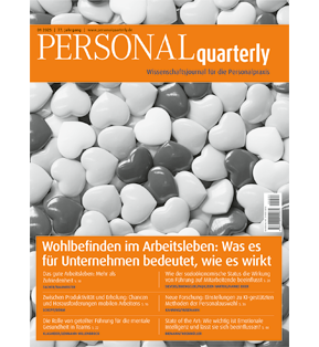 PERSONALquarterly - Wissenschaftsjournal für die Personalpraxis