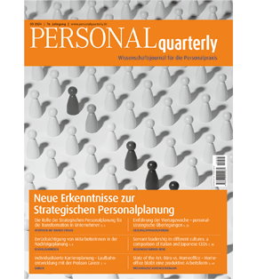 PERSONALquarterly - Wissenschaftsjournal für die Personalpraxis