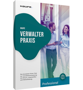 Haufe VerwalterPraxis Professional - Das komplette Fachwissen für Ihre professionelle Immobilienverwaltung.