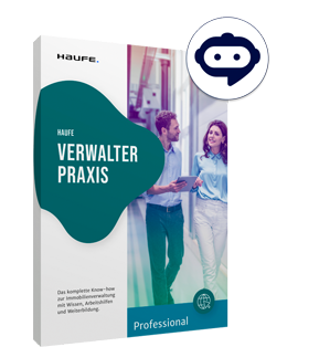 Alle Details: Haufe VerwalterPraxis Professional Haufe VerwalterPraxis Professional - Das komplette Fachwissen und der innovative KI-Assistent CoPilot RE, sowie zeitsparende Arbeitshilfen für eine professionelle Immobilienverwaltung inkl. 12 Online-Seminaren.