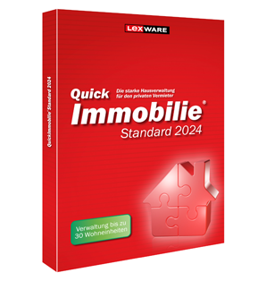 QuickImmobilie 2023 - Die starke Vermieter-Software für die schnelle Abrechnung von bis zu 30 Einheiten!