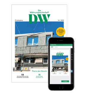 DW Die Wohnungswirtschaft - Das zukunftsweisende Fachmagazin für die Wohnungswirtschaft
