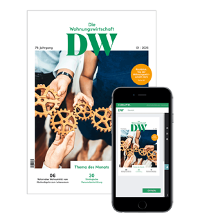 DW Die Wohnungswirtschaft - Das zukunftsweisende Fachmagazin für die Wohnungswirtschaft