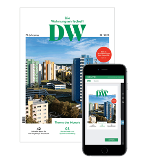 DW Die Wohnungswirtschaft - Das zukunftsweisende Fachmagazin für die Wohnungswirtschaft