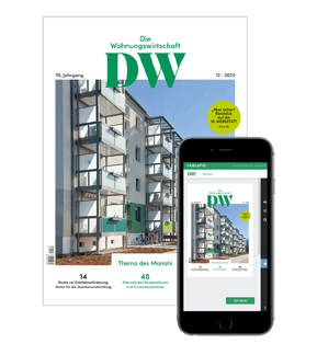DW Die Wohnungswirtschaft - Das zukunftsweisende Fachmagazin für die Wohnungswirtschaft