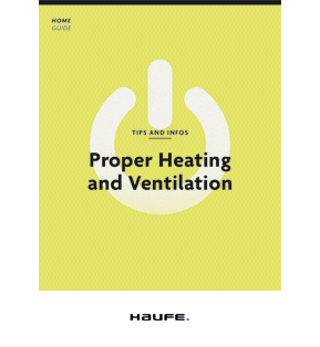Richtig heizen und lüften – Proper Heating and Ventilation (English Version) - Pro Bestelleinheit: 20 Broschüren