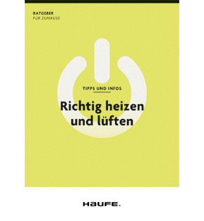 Richtig heizen und lüften - Pro Bestelleinheit: 20 Broschüren