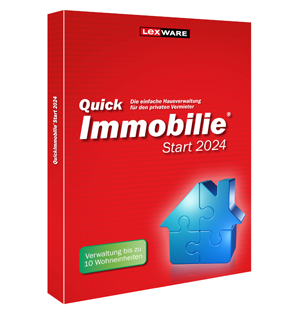 QuickImmobilie Start 2023 - Für die einfache Vermietung von bis zu 10 Einheiten.