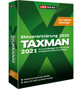 TAXMAN 2021 für Selbstständige