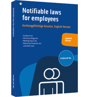 Notifiable laws for employees - Aushangpflichtige Gesetze, English Version - Alle wichtigen Arbeitsschutzvorschriften 2023 schnell und bequem erfüllen