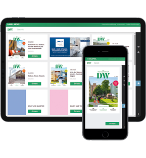 DW Die Wohnungswirtschaft Digital - Das Fachmagazin für die Wohnungswirtschaft