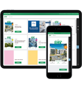 DW Die Wohnungswirtschaft Digital - Das Fachmagazin für die Wohnungswirtschaft