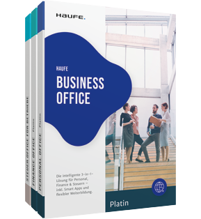 Haufe Business Office Platin - Die clevere Gesamtlösung für Personal, Finance und Steuern