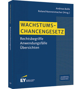 Wachstumschancengesetz - Rechtsbegriffe – Anwendungsfälle – Übersichten​