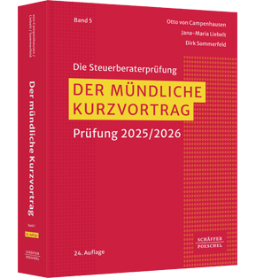 Der mündliche Kurzvortrag - Prüfung 2025/2026