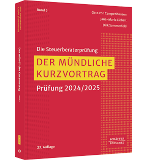 Der mündliche Kurzvortrag - Prüfung 2024/2025