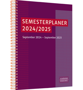 Semesterplaner 2024/ 2025​ - September 2024 - September 2025