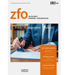 zfo - Zeitschrift Führung + Organisation