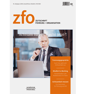zfo - Zeitschrift Führung + Organisation