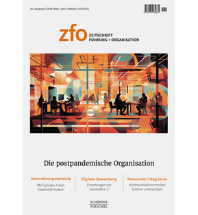 zfo - Zeitschrift Führung + Organisation