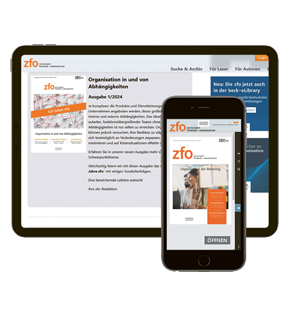 zfo digital - Zeitschrift Führung + Organisation