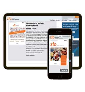zfo digital - Zeitschrift Führung + Organisation