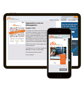 zfo digital - Zeitschrift Führung + Organisation