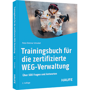Trainingsbuch für die zertifizierte WEG-Verwaltung
