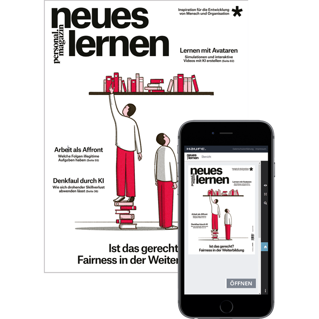 personalmagazin – neues lernen - Inspiration für die Entwicklung von Mensch und Organisation