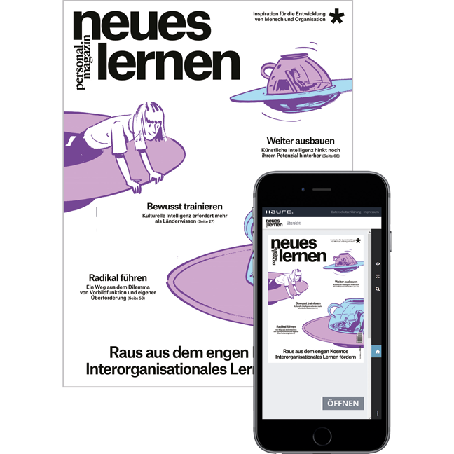 personalmagazin – neues lernen - Inspiration für die Entwicklung von Mensch und Organisation