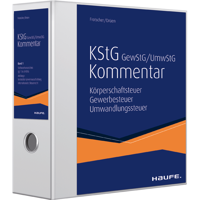 Kommentar zum Körperschaft-, Gewerbe-  und Umwandlungssteuergesetz - Komplexe Fragen zur Körperschaftsteuer schnell beantwortet